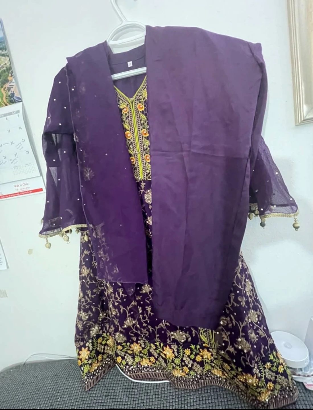 Girls' Sparkly Purple Outfit - photo 5