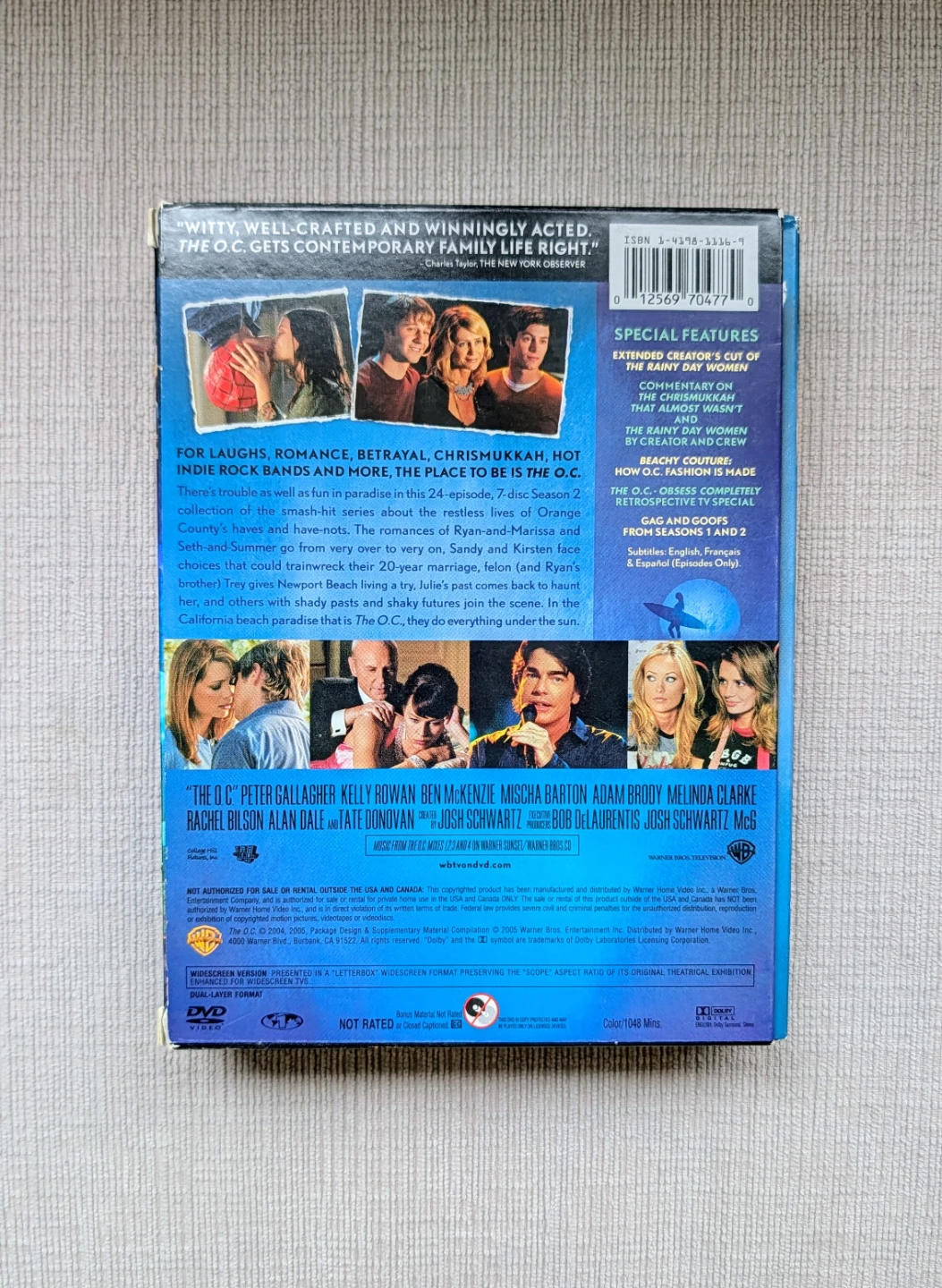 The O.C. The Complete Second Season DVD Set - photo 2