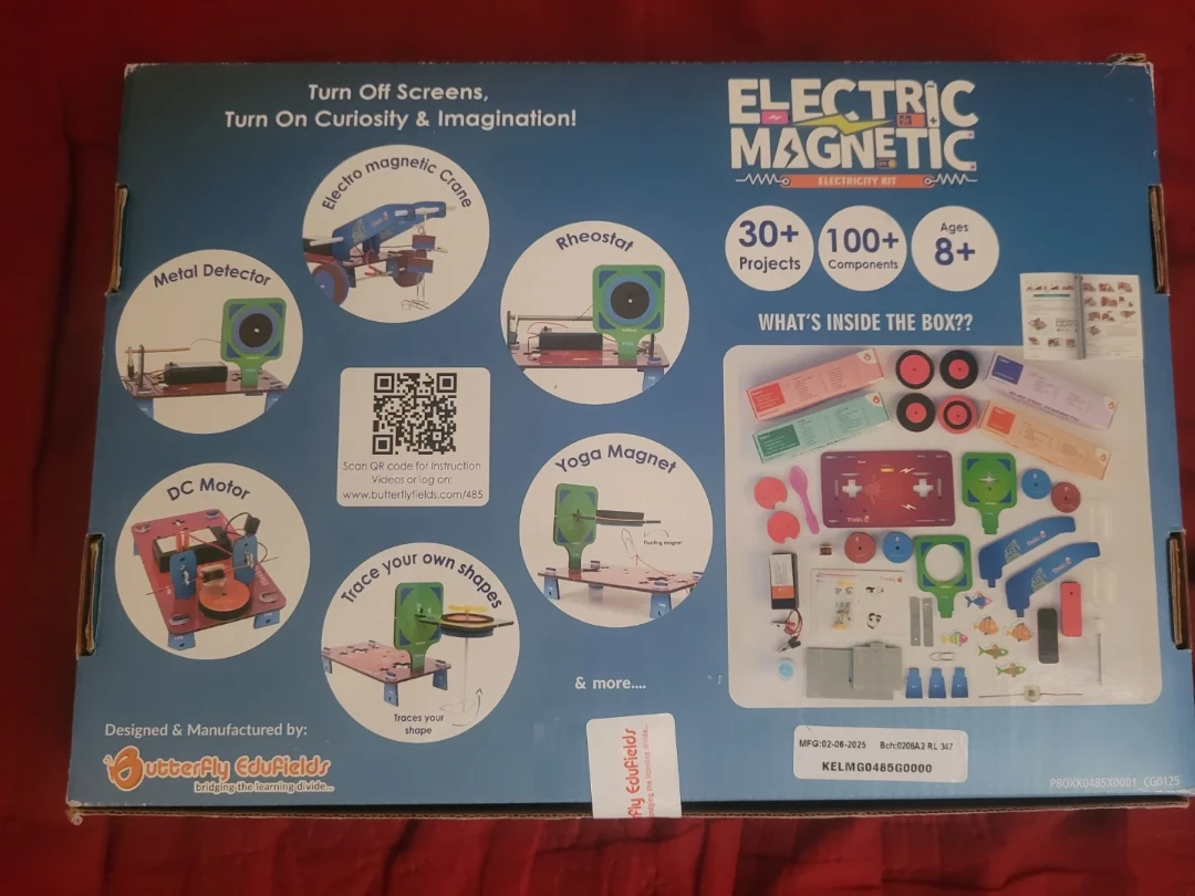 ButterflyEdufields Electric Magnetic STEM Kit - Ages 8+ - photo 2