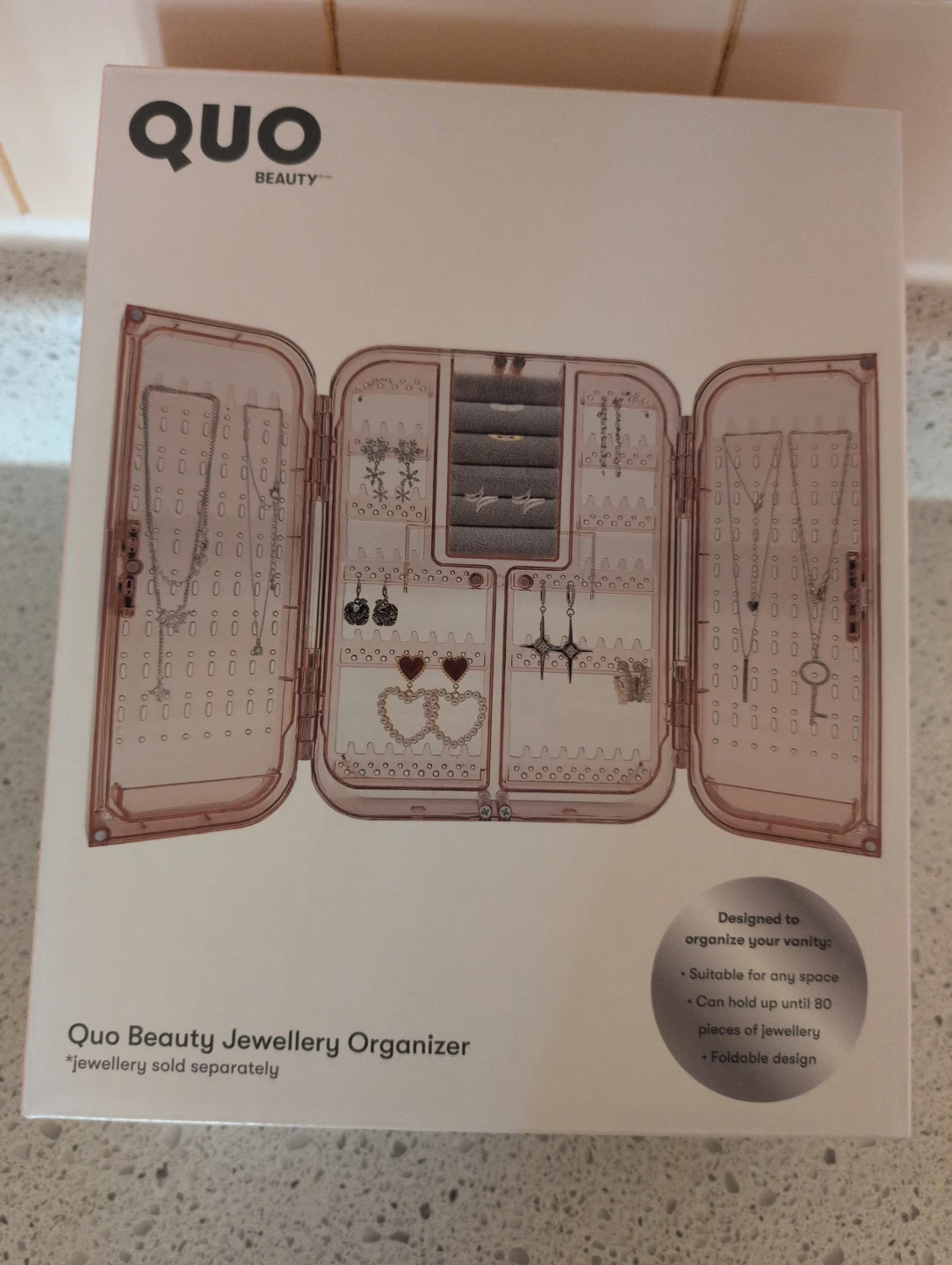 QUO BEAUTY Jewellery Organizer
