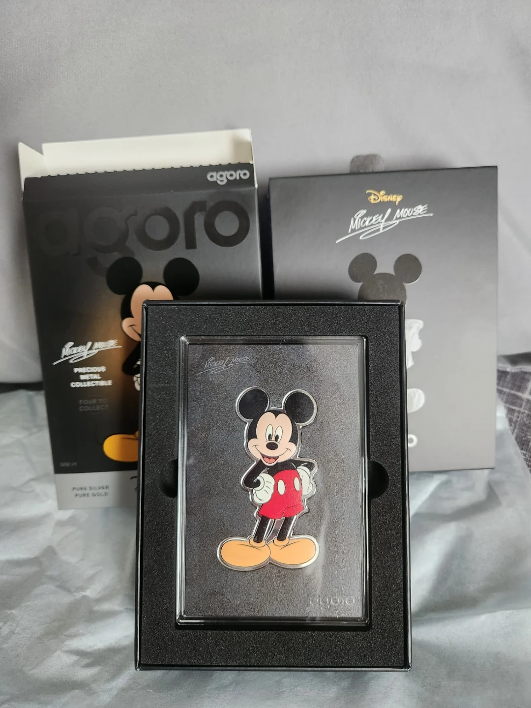 Disney Mickey Mouse Agoro Precious Metal Collectible