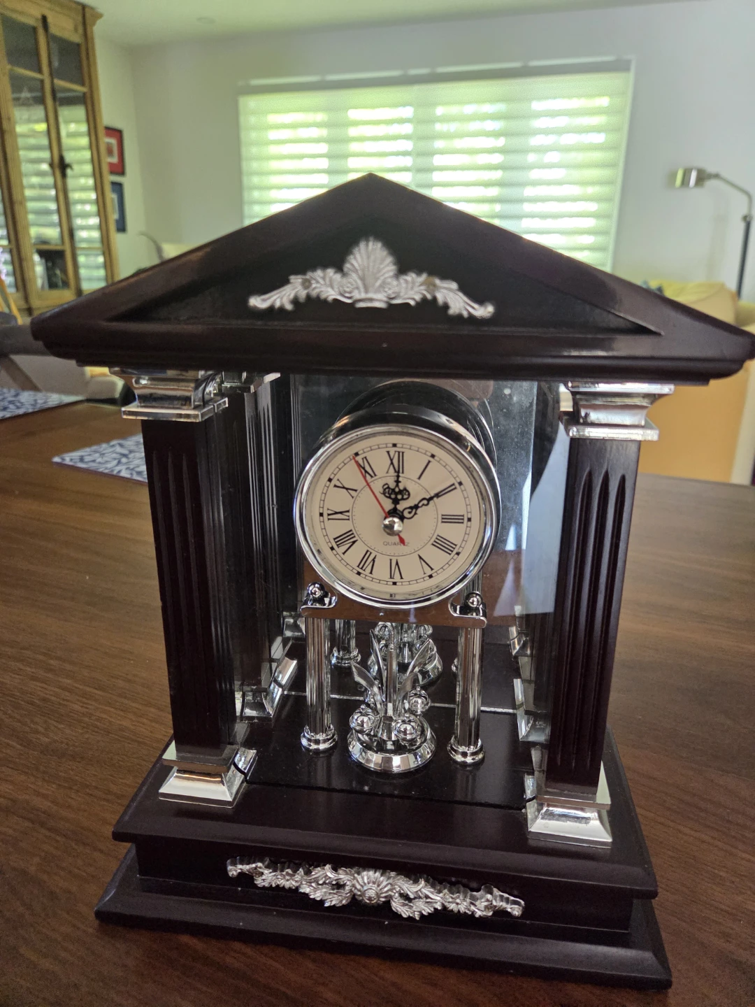 Vintage Mantel Quartz Clock by Studio
