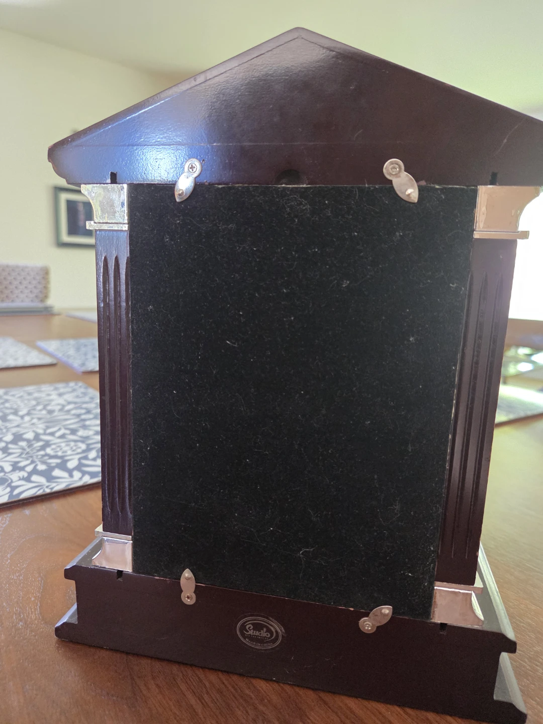 Vintage Mantel Quartz Clock by Studio - photo 3
