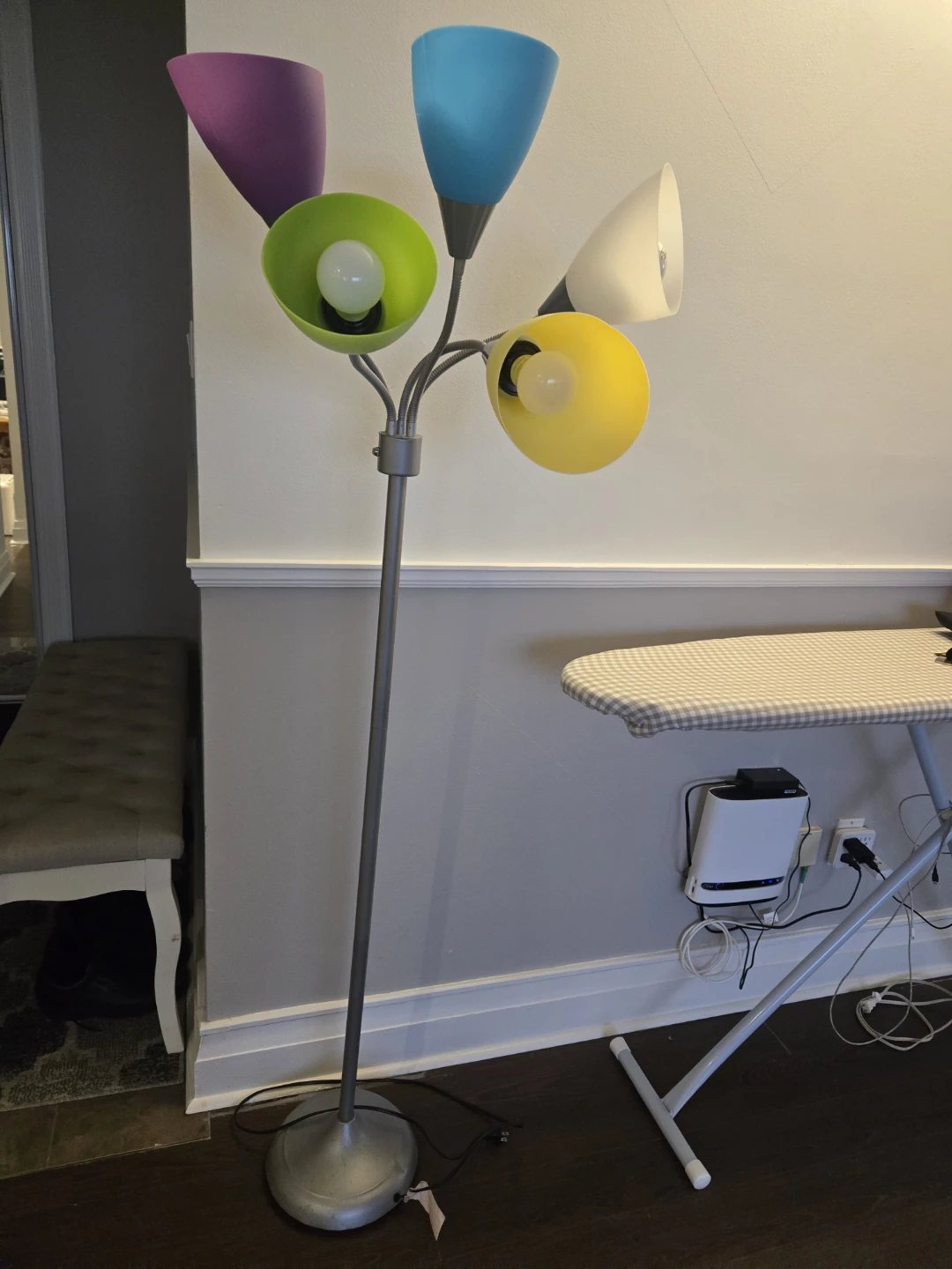 Multi-Head Floor Lamp