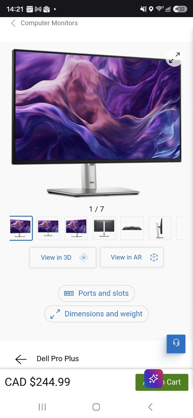 Dell Pro 24 Plus Monitor - P2425H