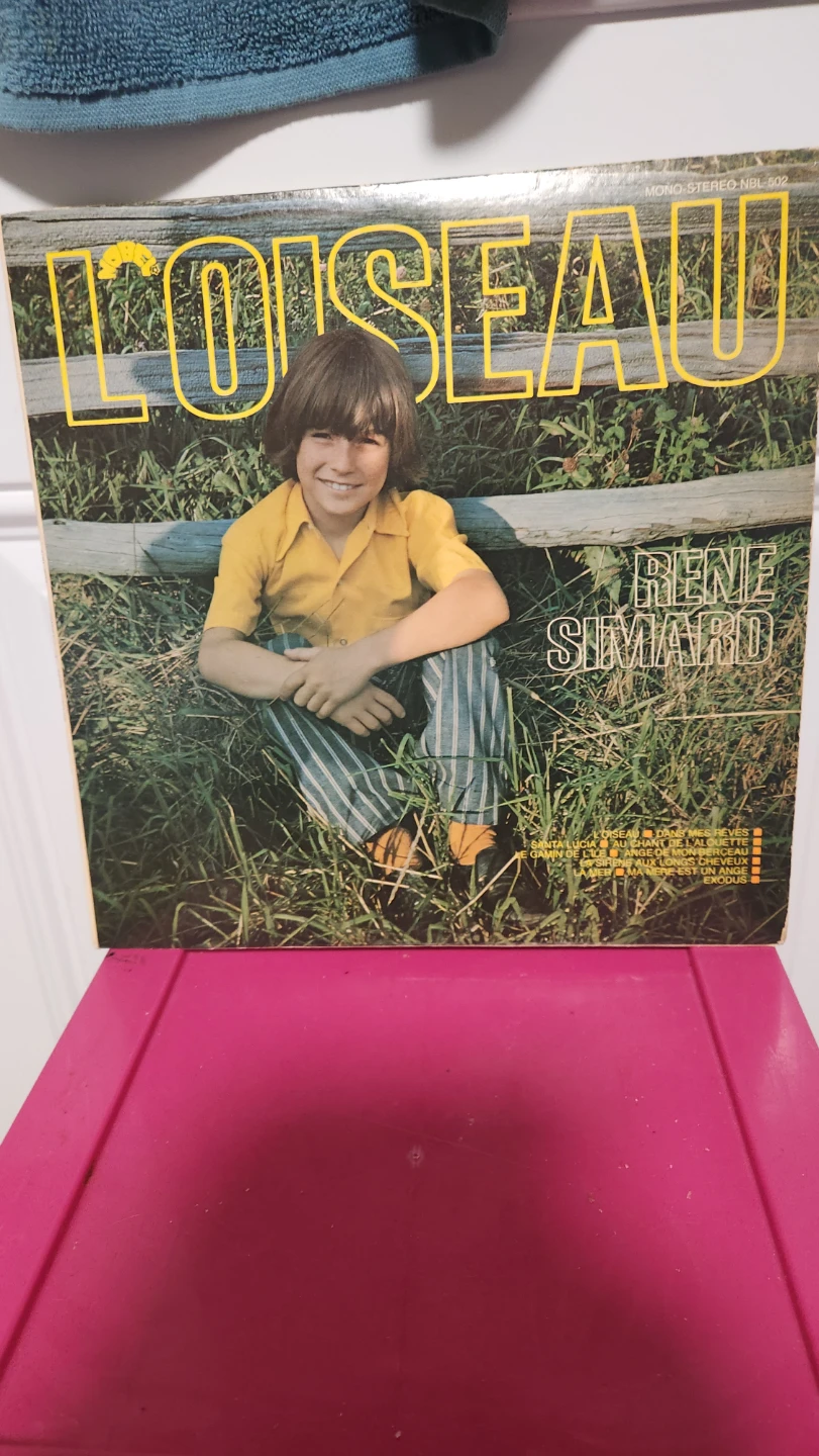 Rene Simard L'Oiseau Vinyl Record