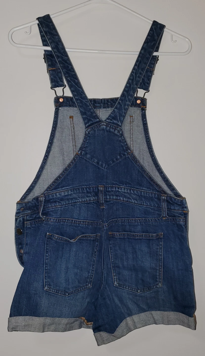Old Navy Blue Denim Shortalls - photo 2