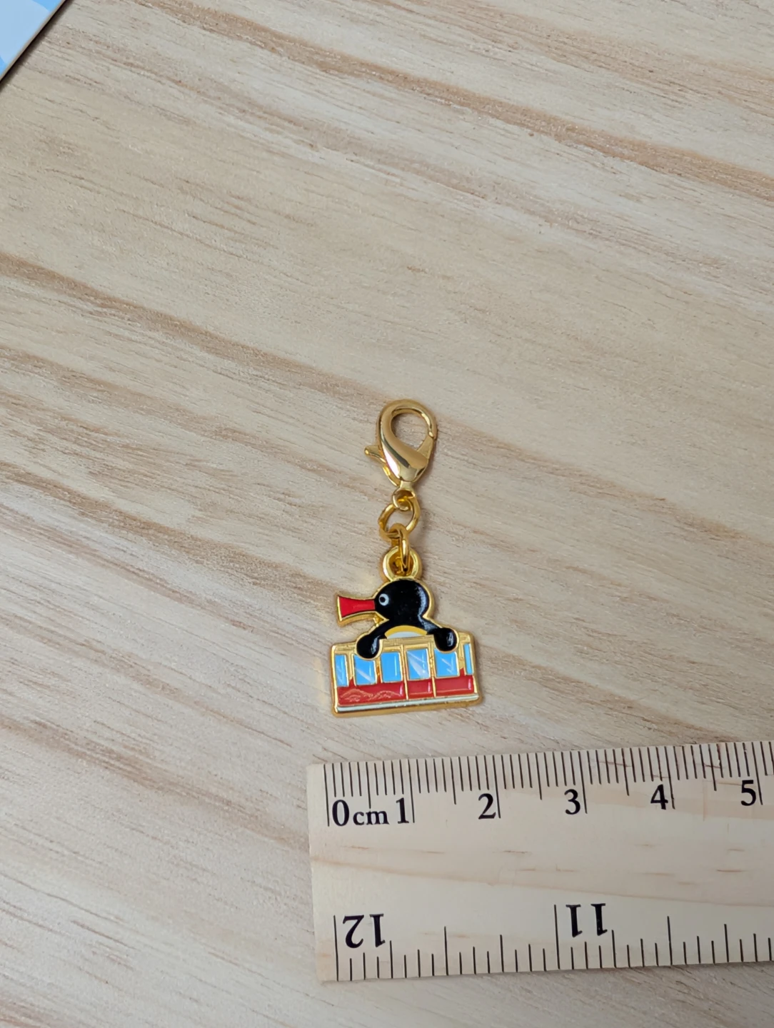 New Pingu metal charm keychain bag charm - photo 2