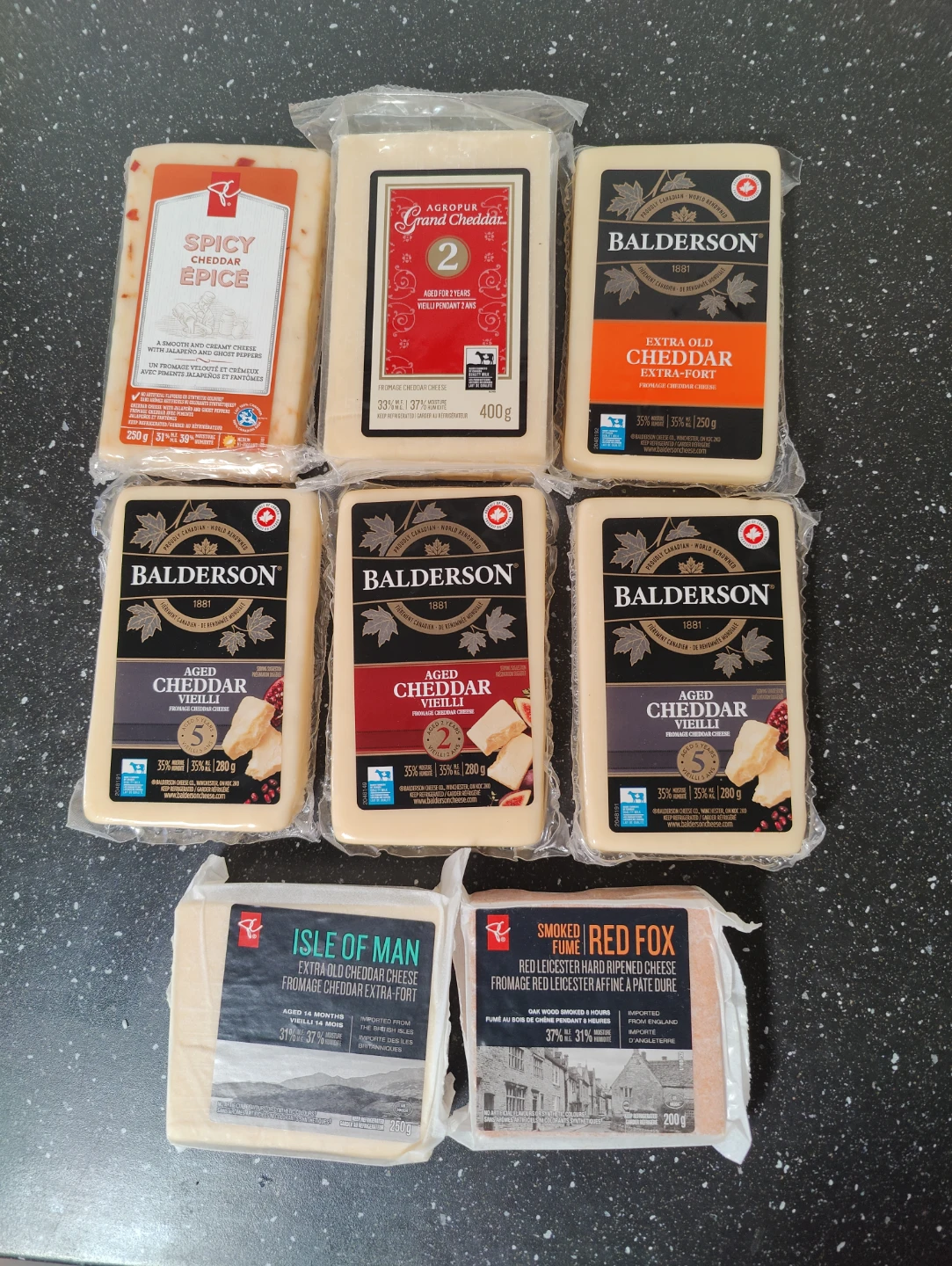 Balderson Aged Cheddar Cheese Variety Pack