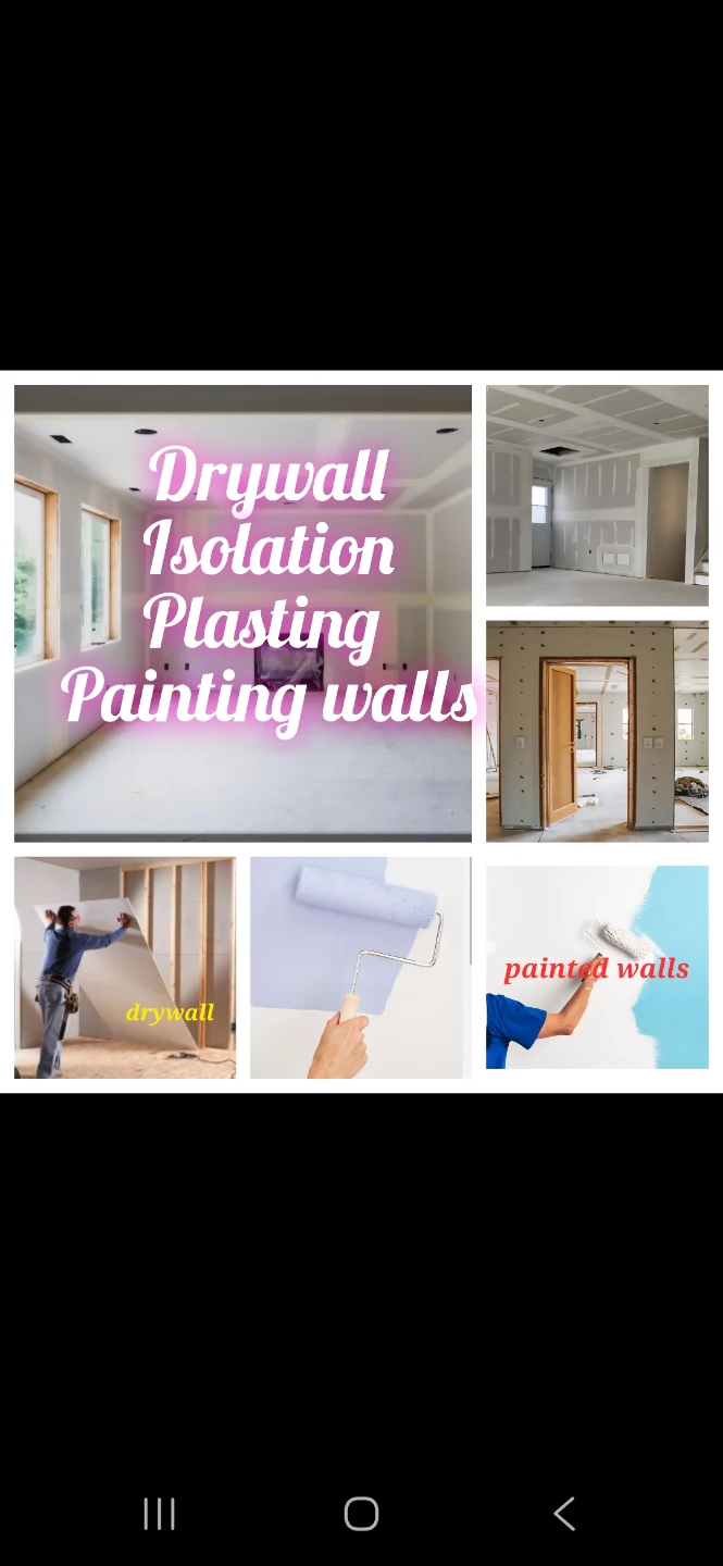 Construction work, paint