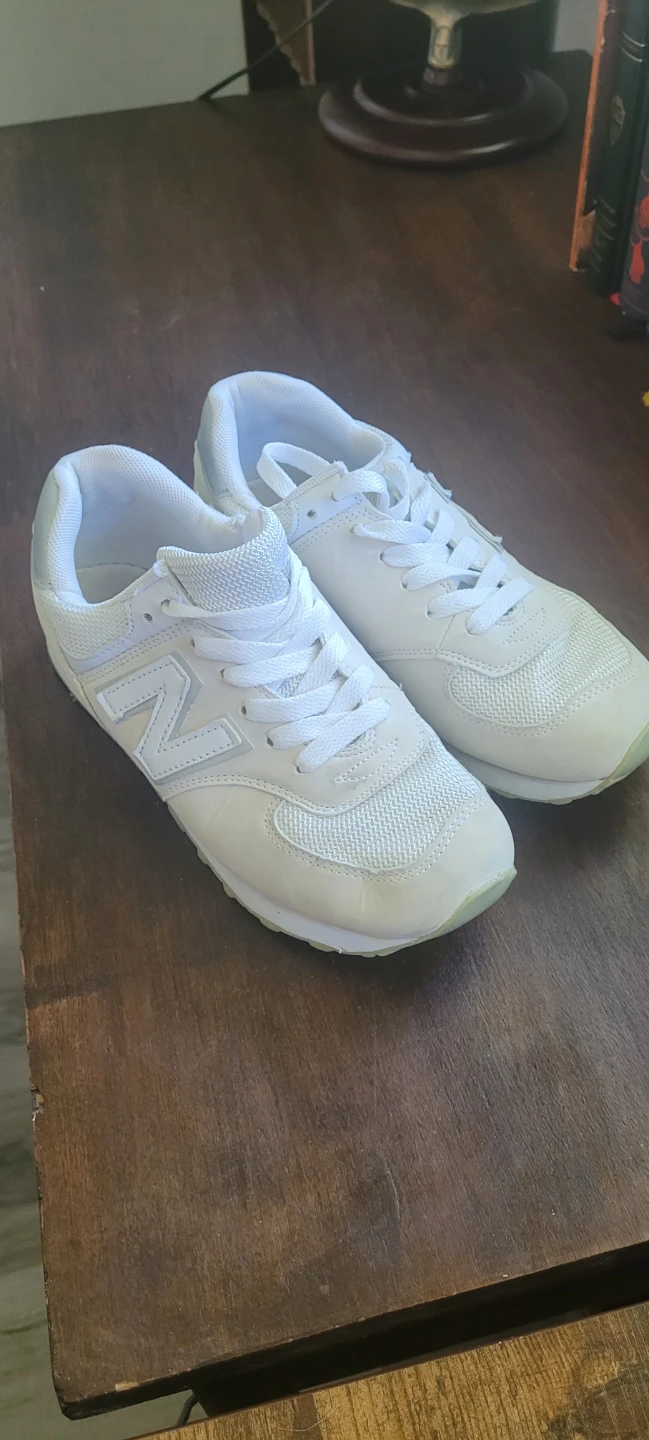 New Balance 574 White Sneakers