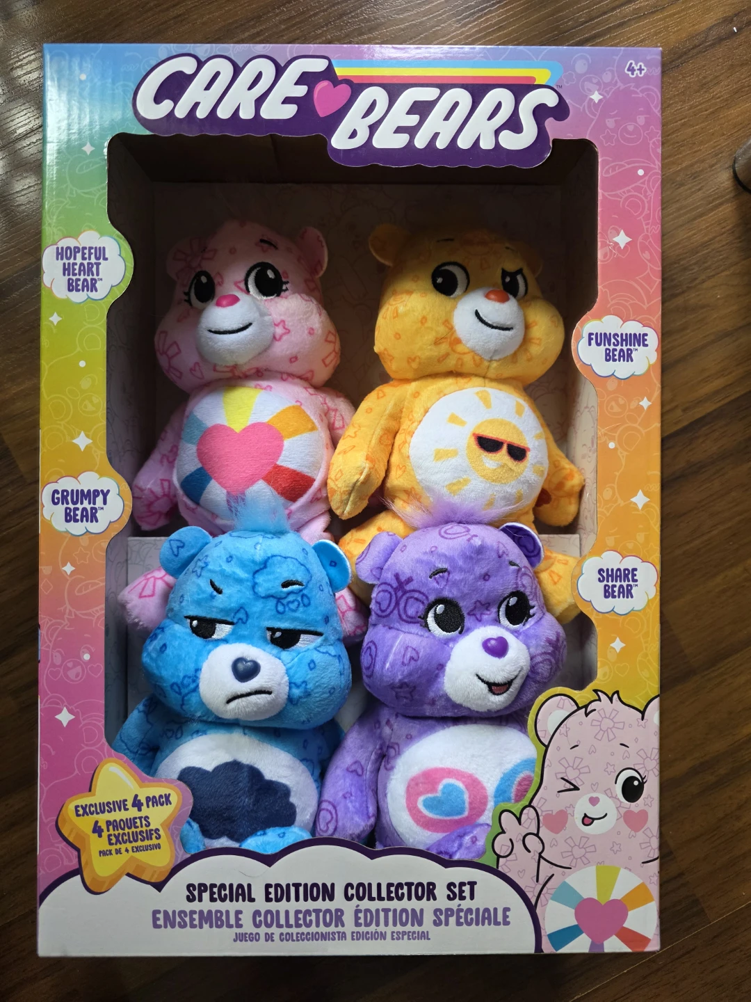 Care Bears Special Edition Collector Set 4 Pack