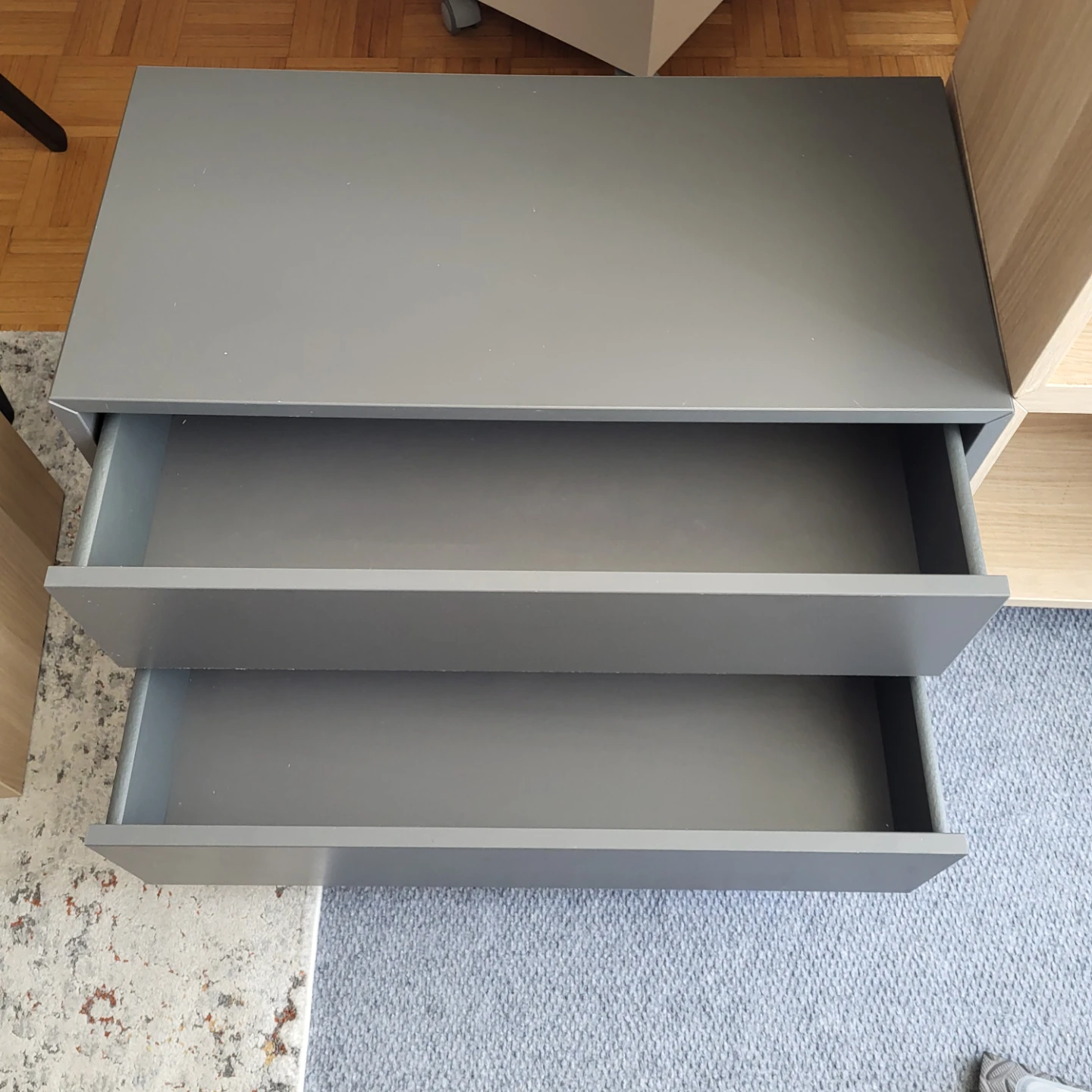 Ikea eket  Unit2 Drawers, 2 cubes great condition - photo 3