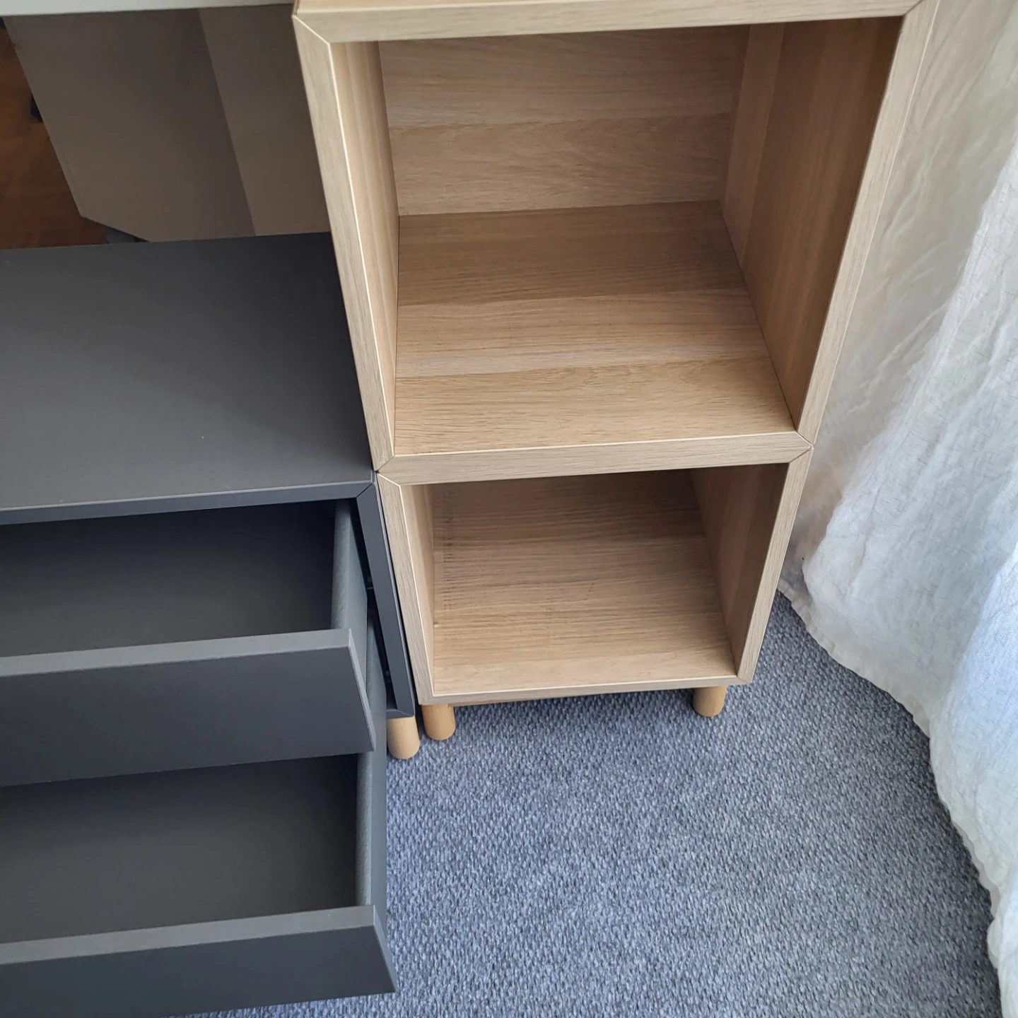 Ikea eket  Unit2 Drawers, 2 cubes great condition - photo 4