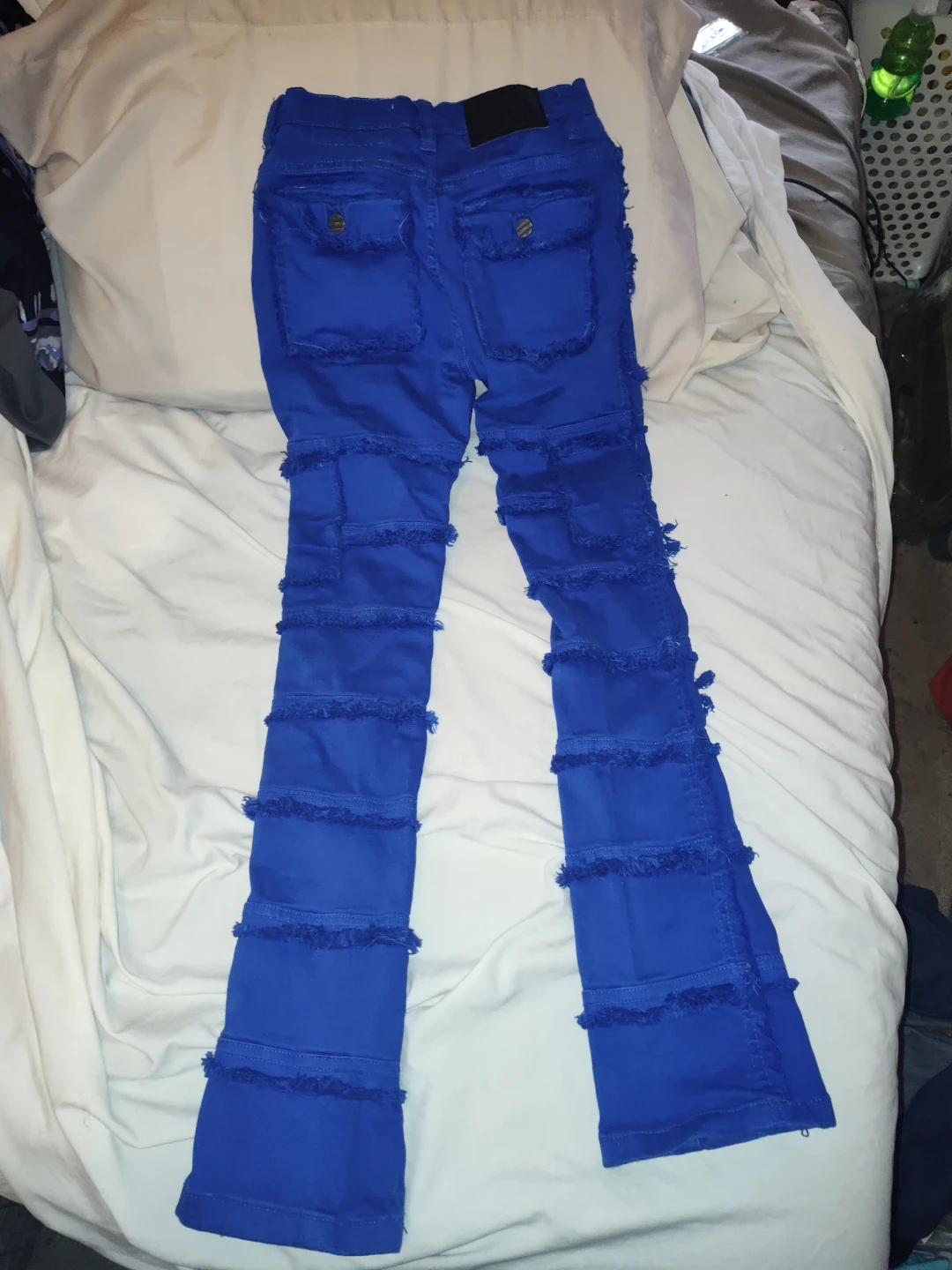 FWRD Denim Stacked Fit Jeans Size 12 Blue