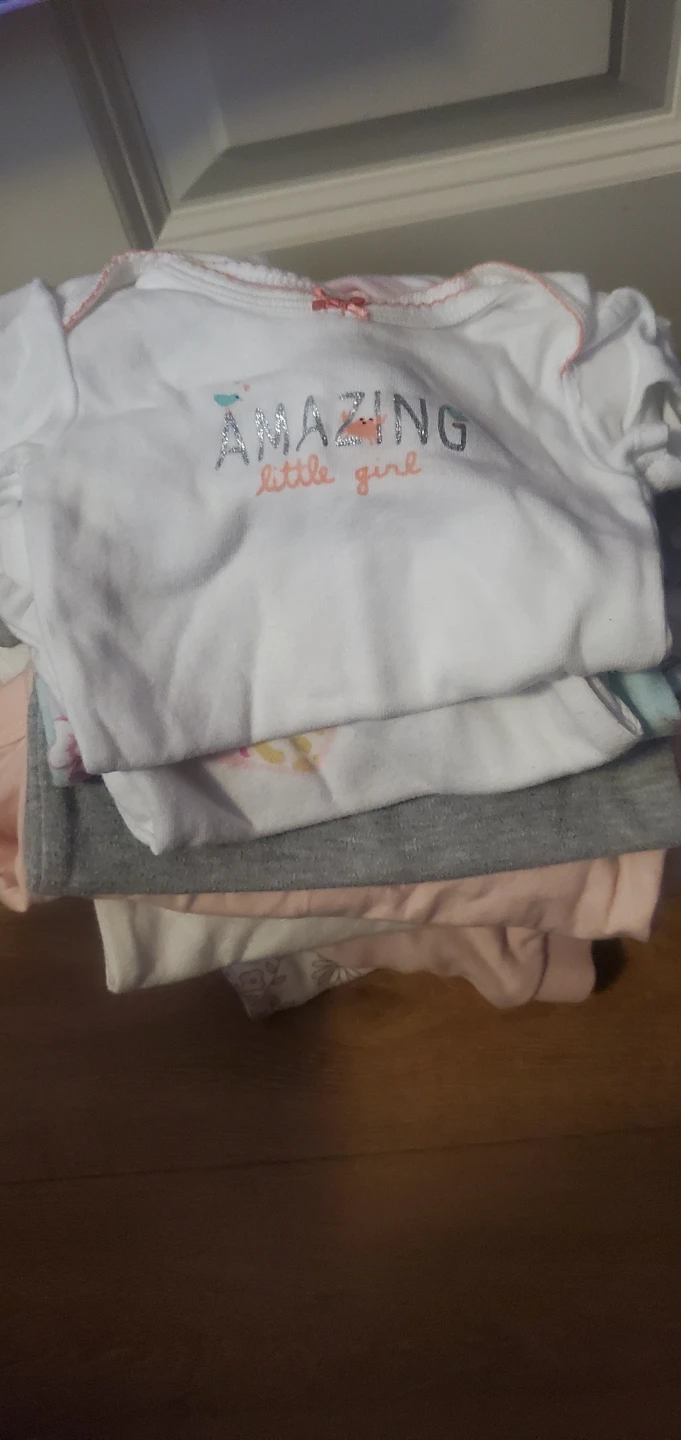 Baby Girl Onesies - Newborn to 3months