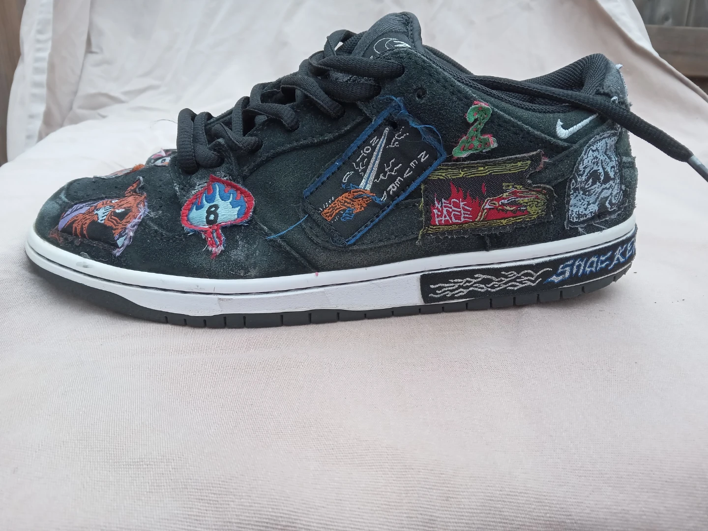 Nike SB Dunk Low Pro "Neck Face" Skate Shoes - photo 2