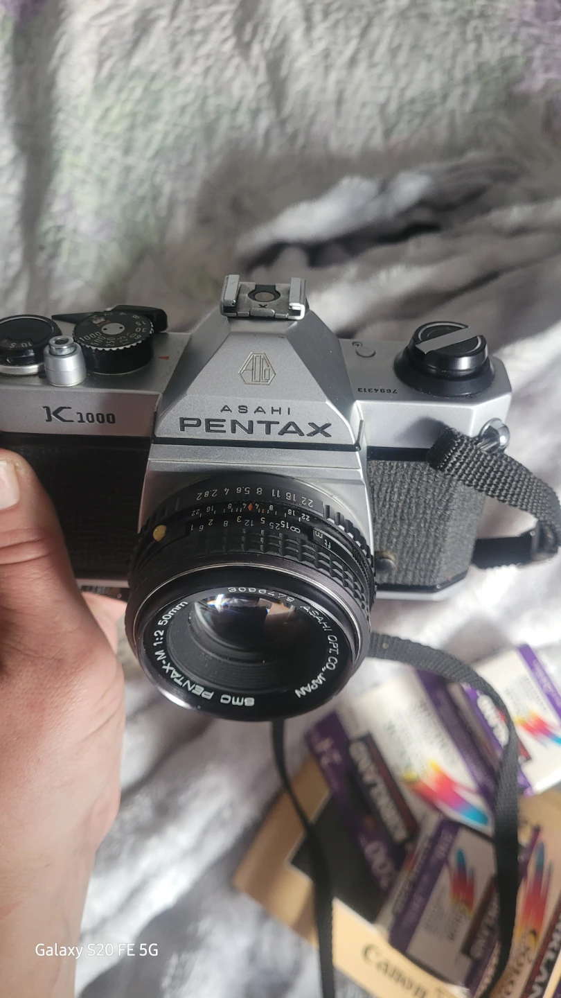 Asahi Pentax K1000 35mm Film Camera