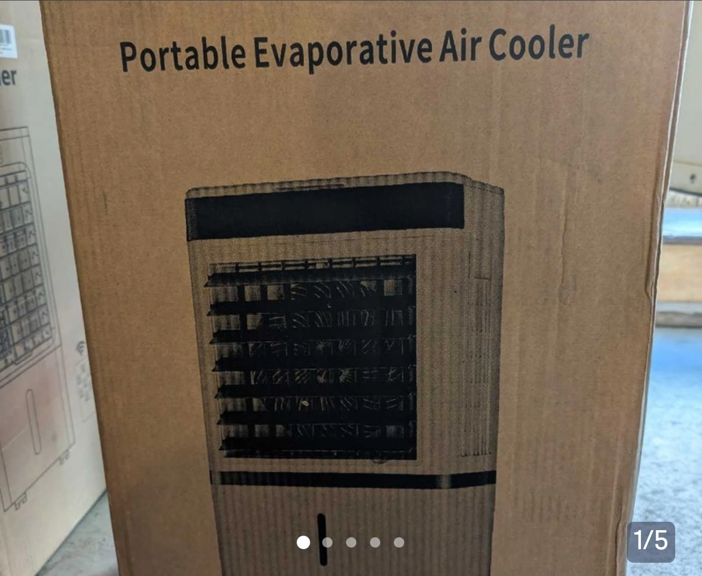 Portable Evaporative Air Cooler t169