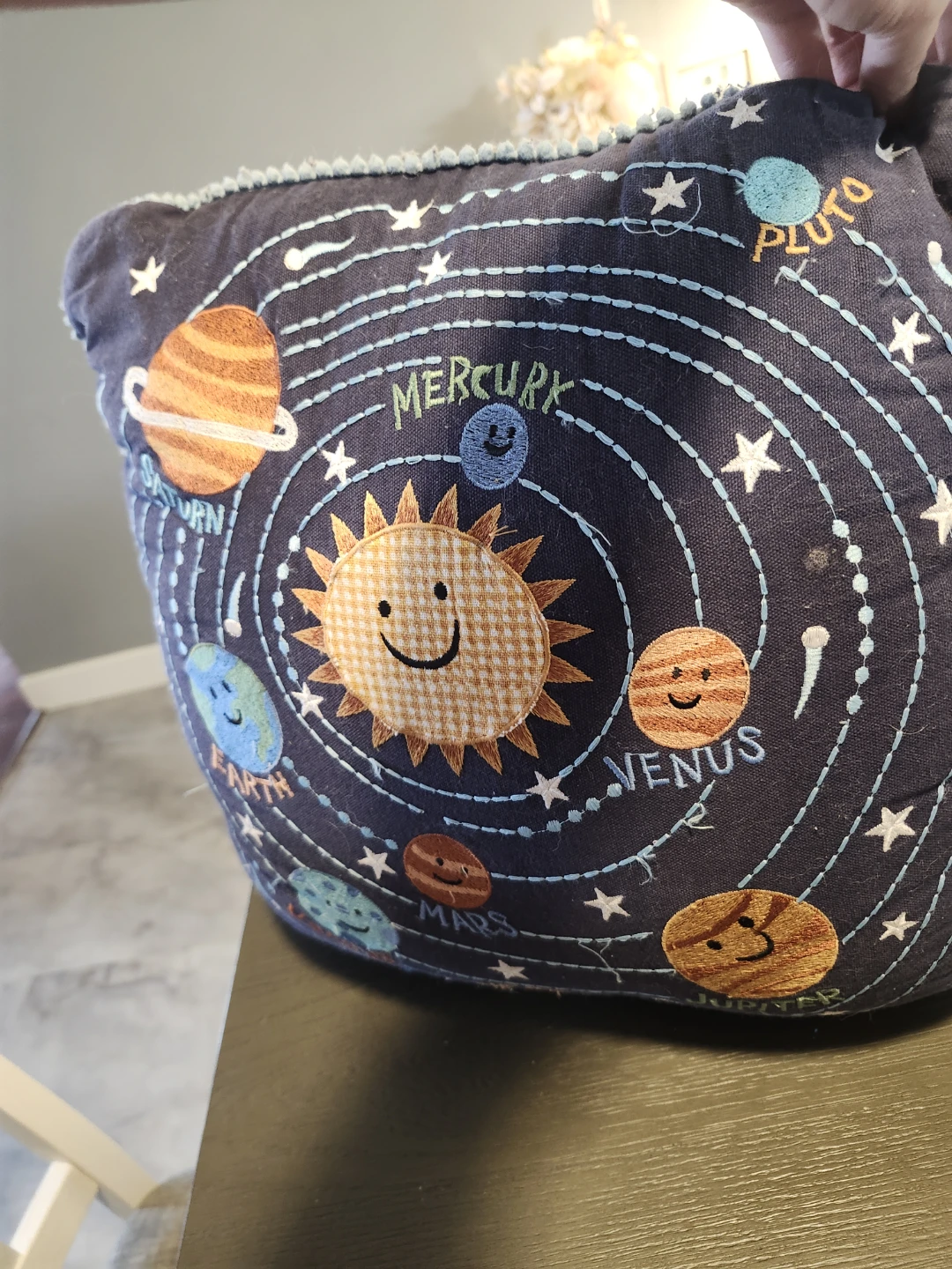 Space Themed Kids Lamp with Rocket and Planet Design - photo 2