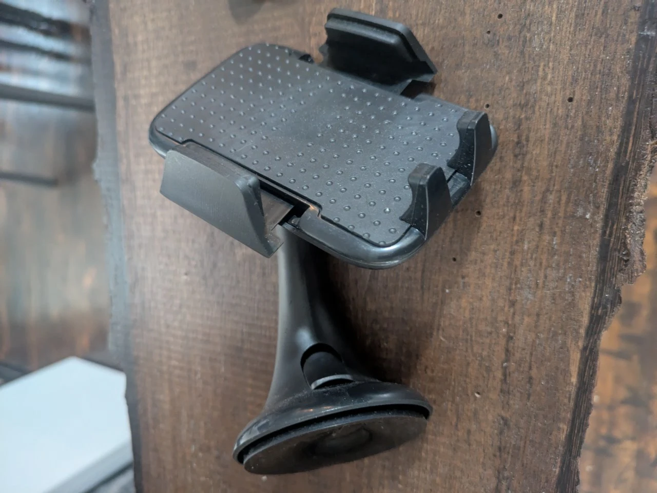 Black Suction Cup Phone Mount