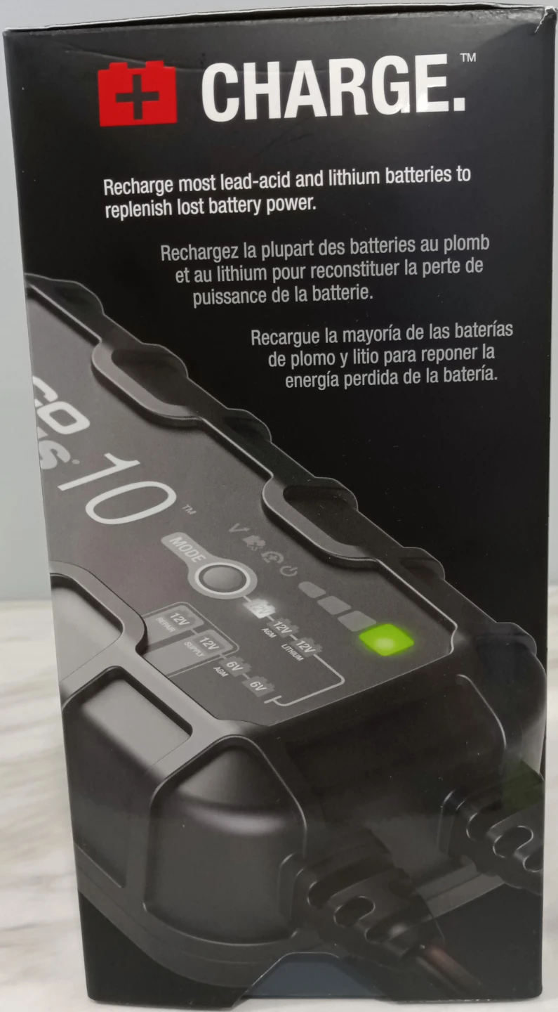 NOCO GENIUS10 6V/12V 10A Smart Battery Charger (Brand New) - photo 3