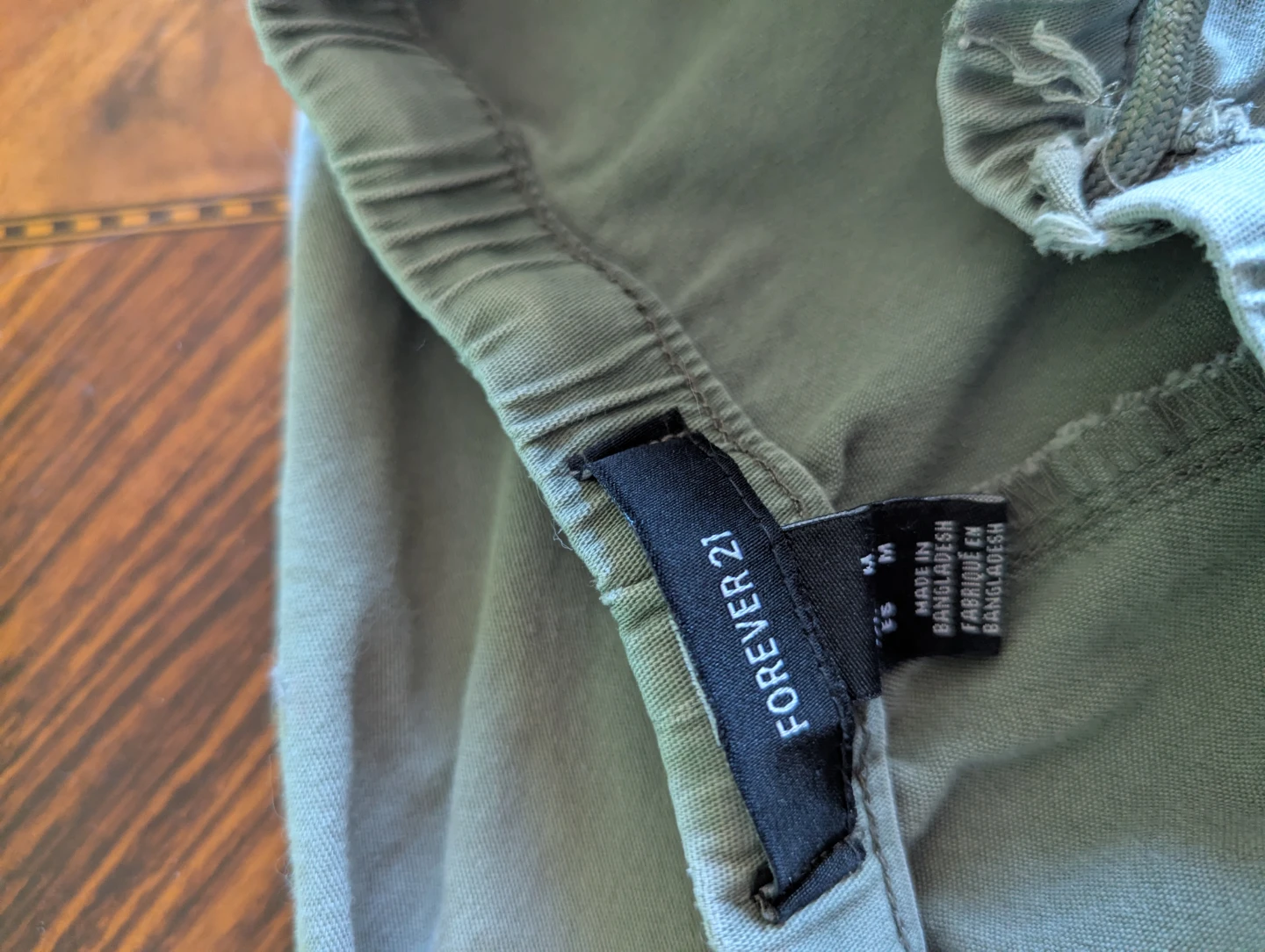 Forever 21 Green Cargo Pants Size M - photo 4
