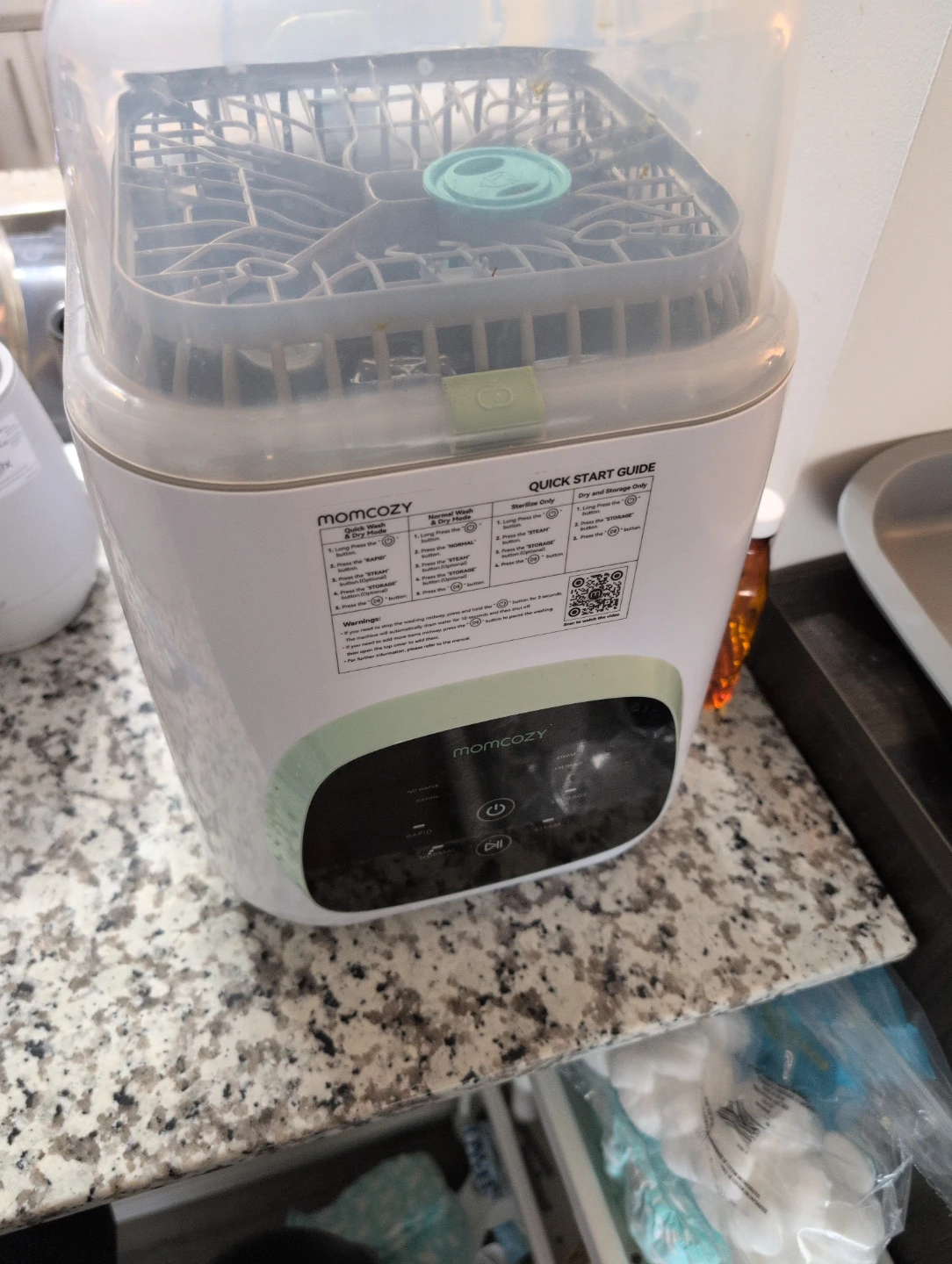 Momcozy Baby Bottle Sterilizer