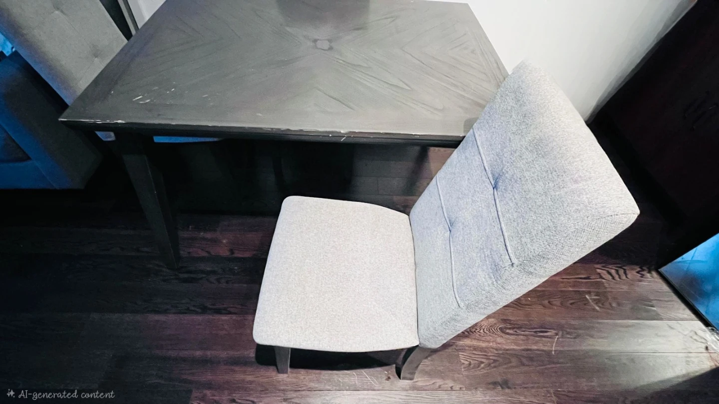 Dining Table and 3 Chairs Set - photo 2