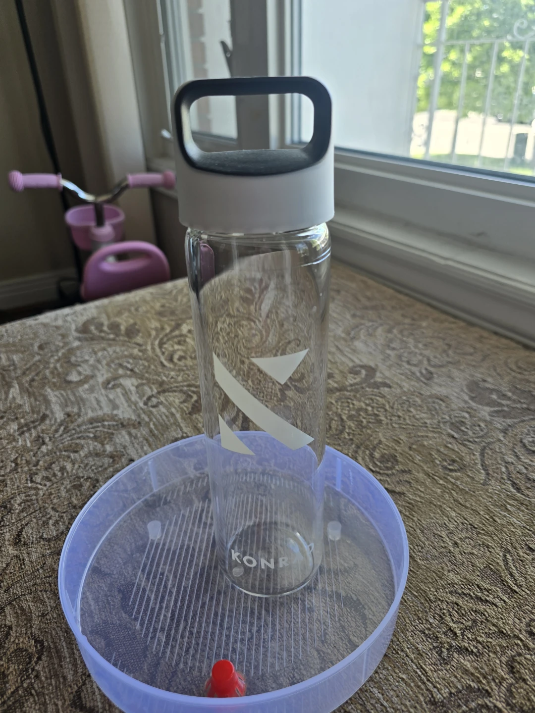 Konra Glass Water Bottle