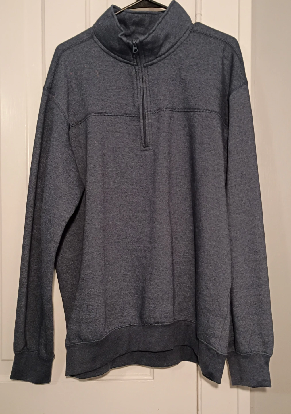 Men's 1/4 Zip Pullover Sweatshirt - photo 2