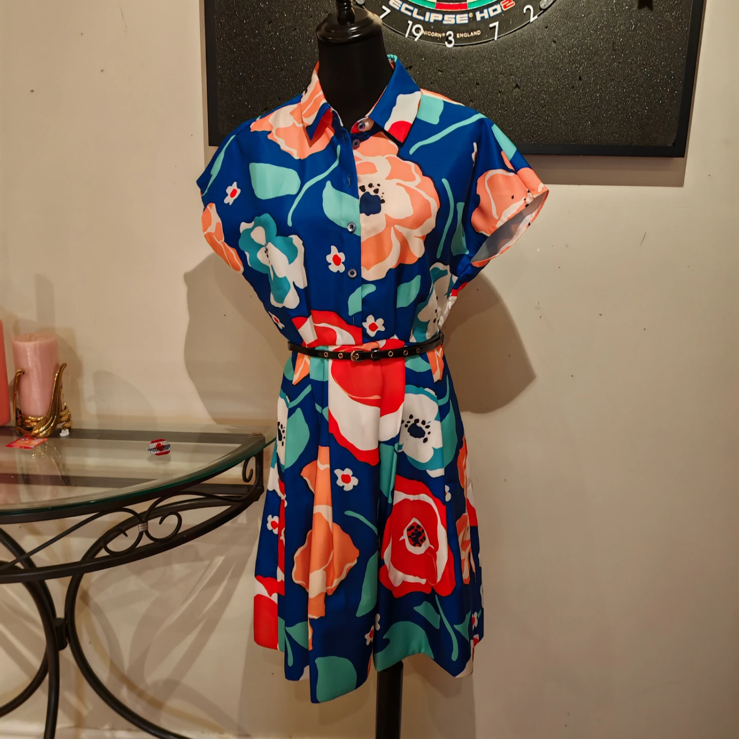 Kate Spade Floral Shirt Dress - Size 6 - photo 4