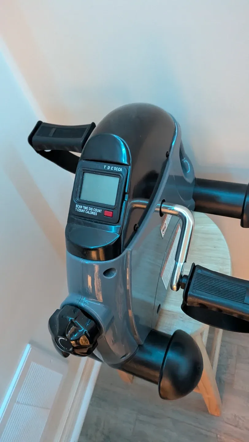 Under desk pedal bike