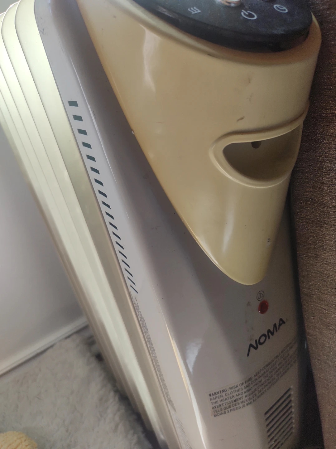 NOMA Oil-Filled Radiator Heater - photo 2