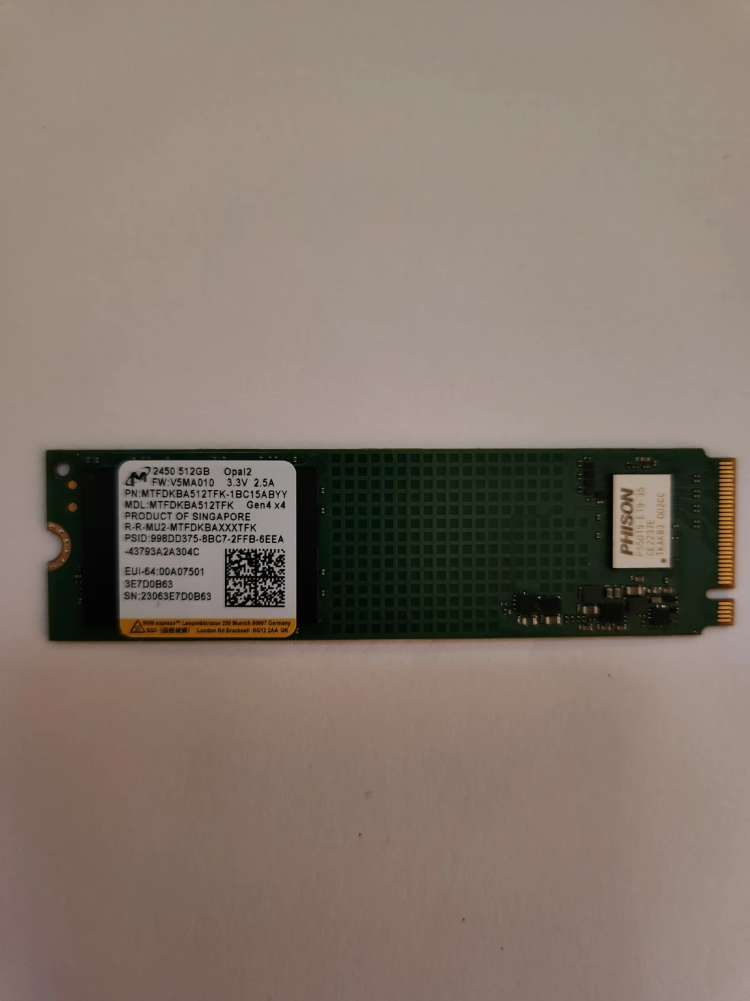 512 GB SSD Hard Drive - photo 2