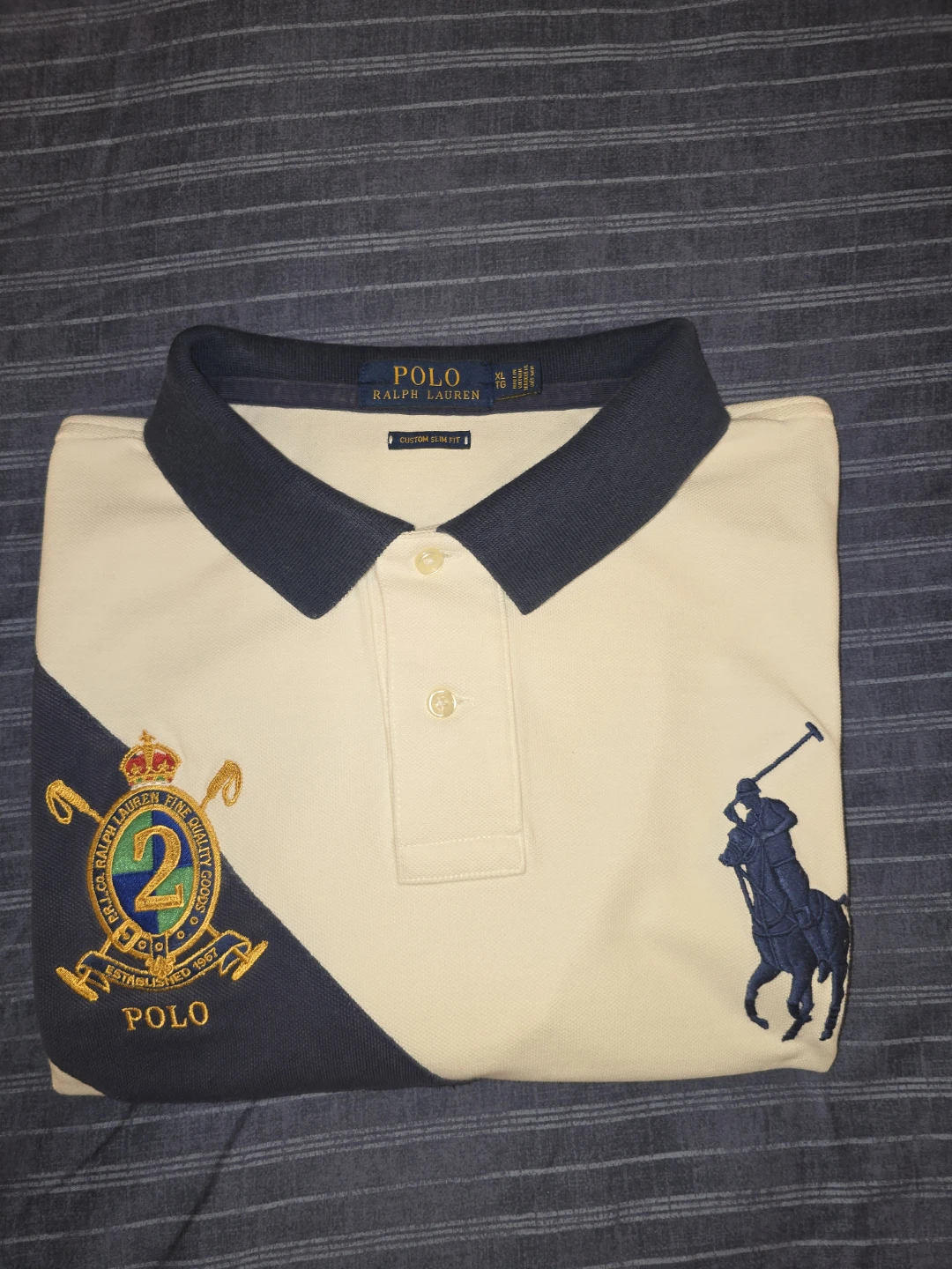XL - Polo Ralph Lauren Men's Custom Slim Fit Polo Shirt - photo 5