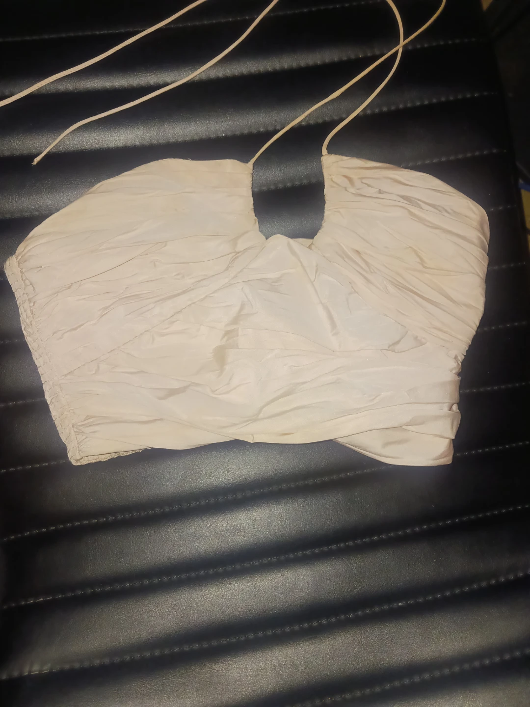 Zara Ruched Halter Top - photo 2