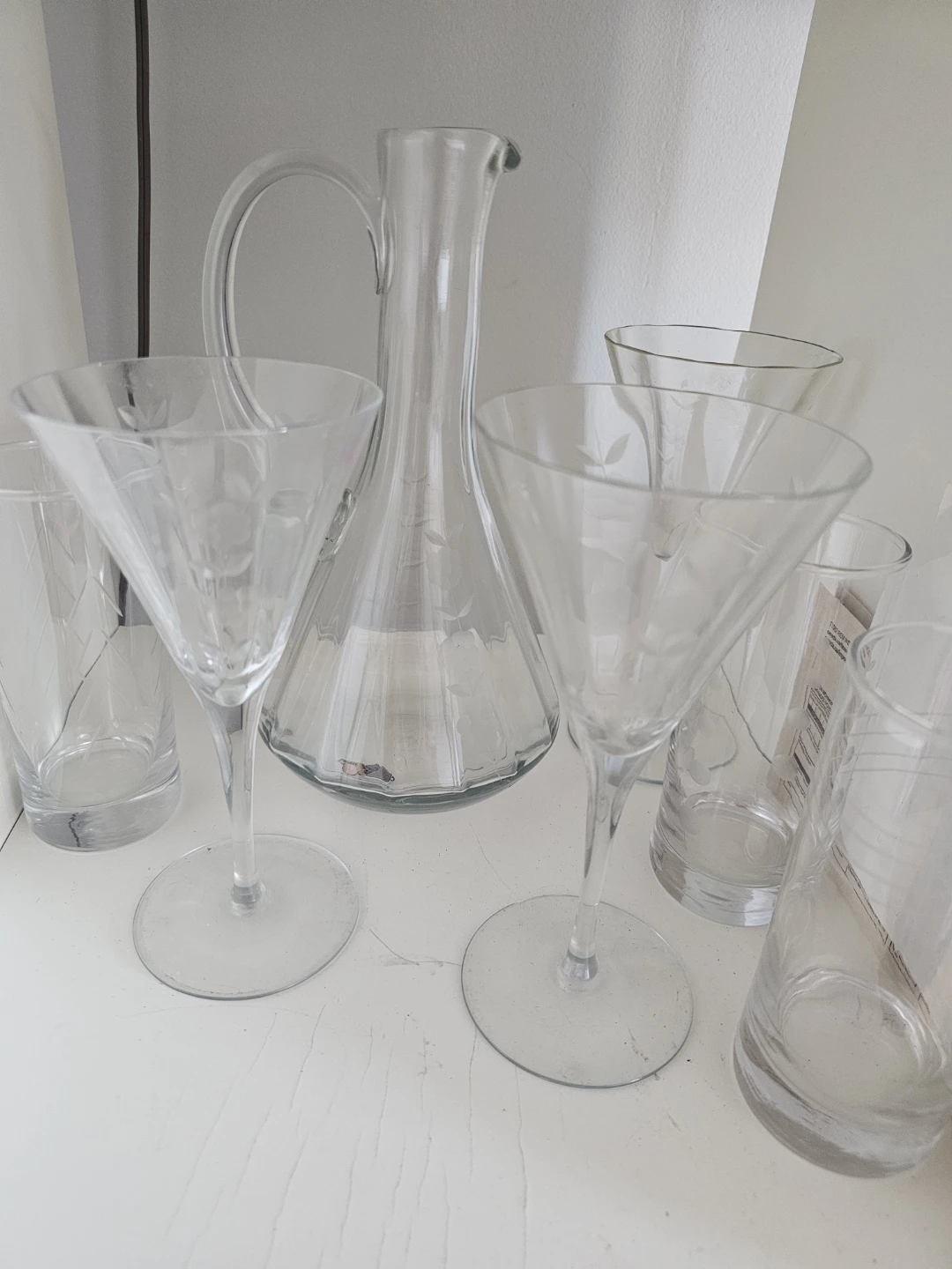 Glassware Set - Decanter and Glasses