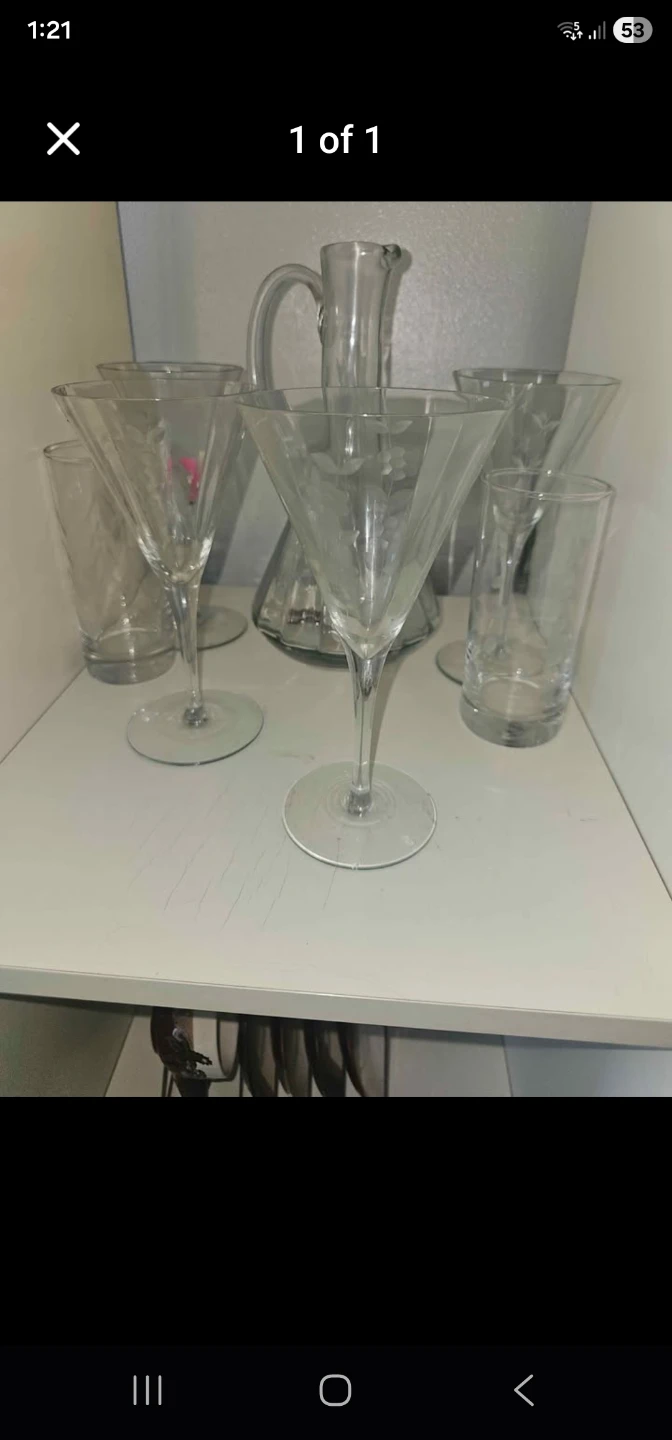 Glassware Set - Decanter and Glasses - photo 2