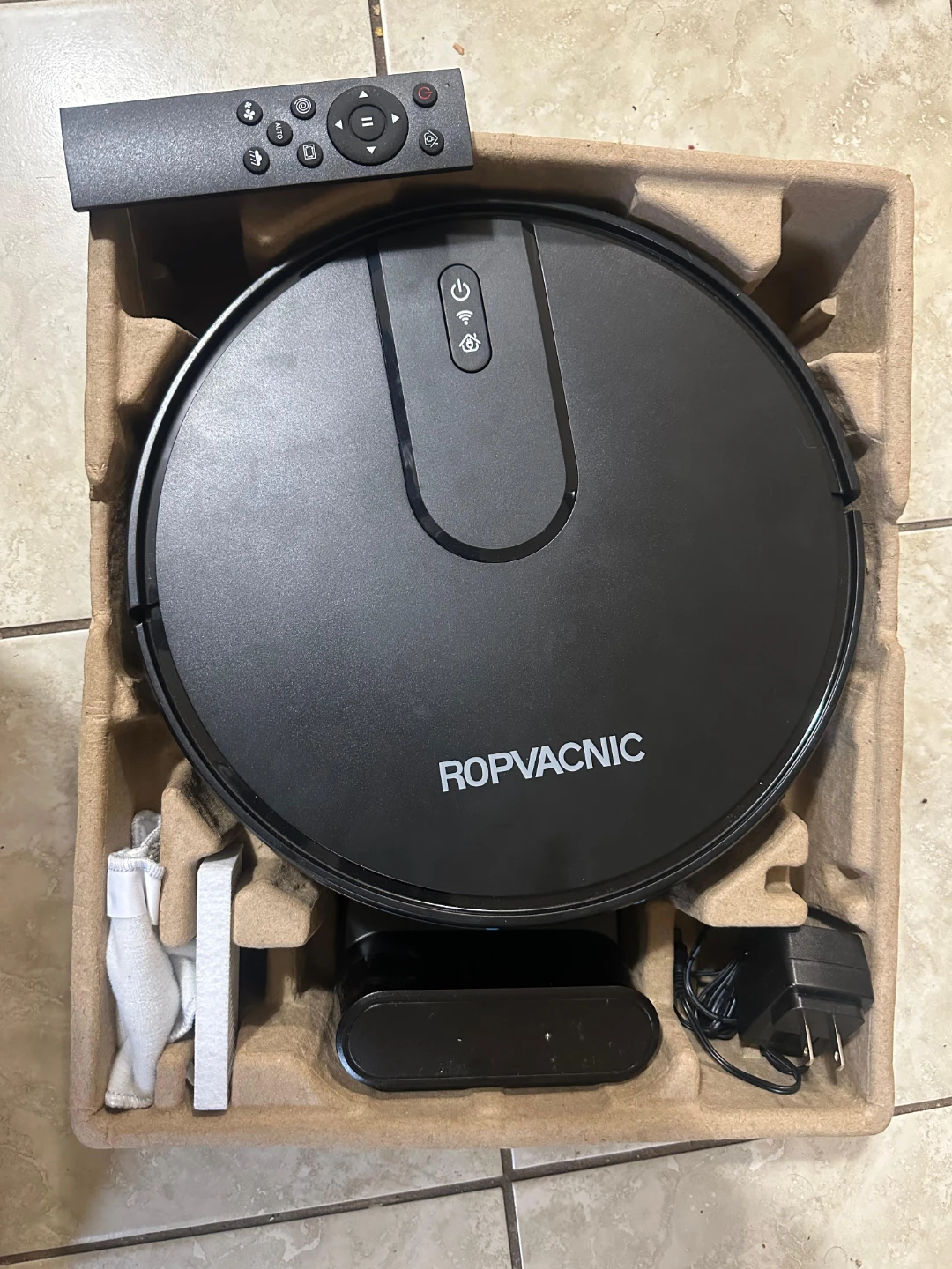 ROPVACNIC Robot Vacuum Cleaner with Remote - photo 2