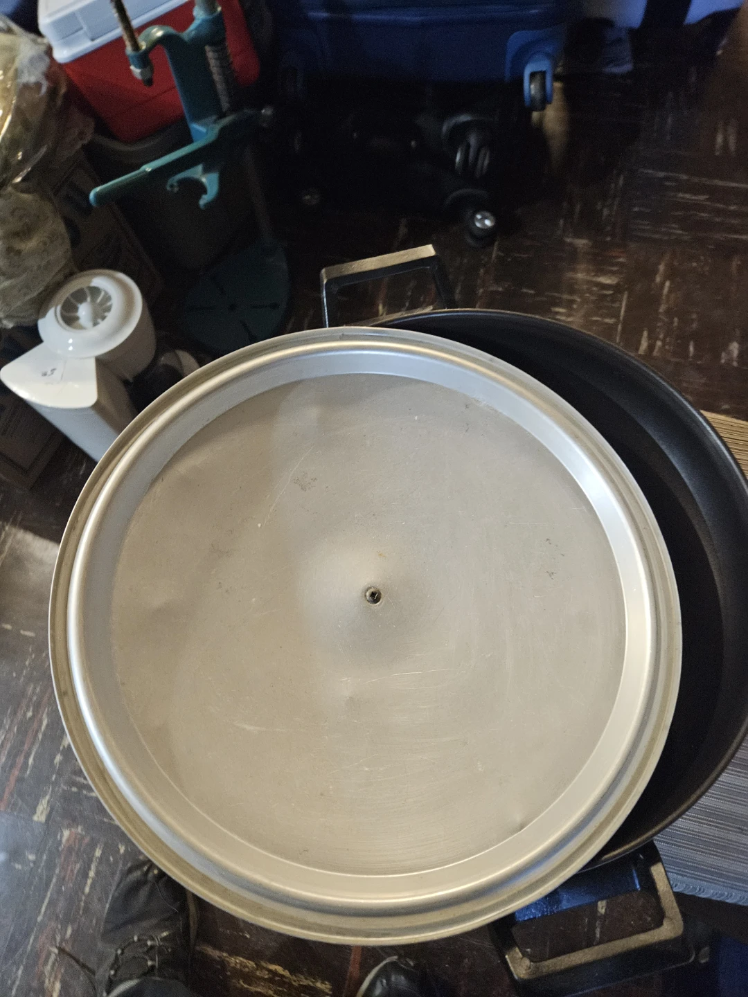 Electric Wok with Orange Lid - photo 5