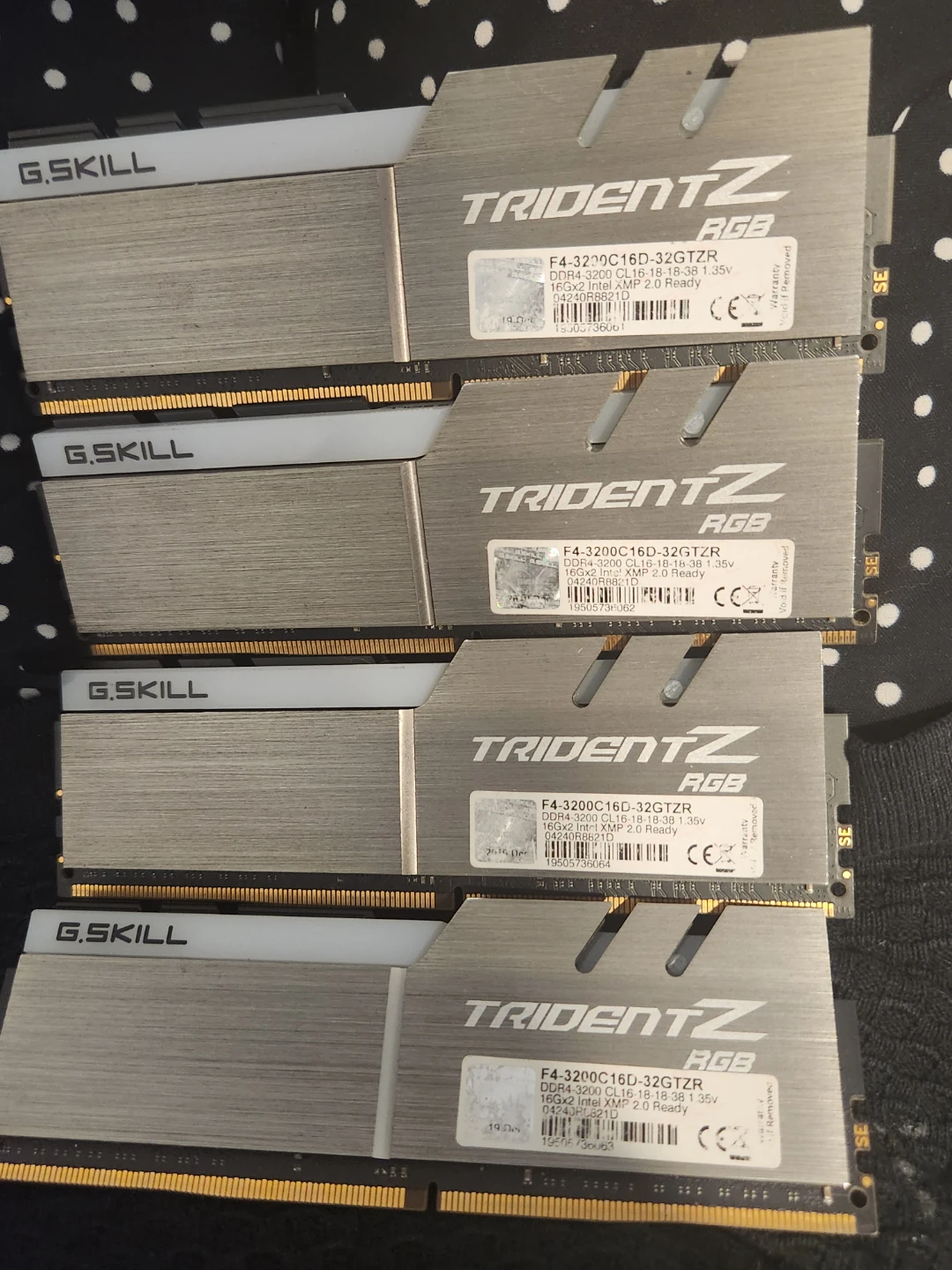 G.Skill TridentZ RGB DDR4 3200MHz RAM (4x16GB)