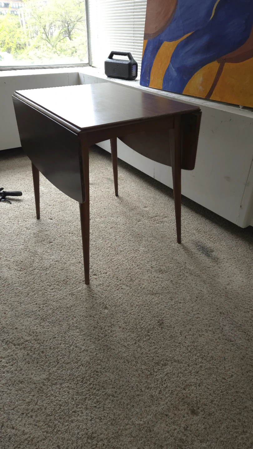 Mid century modern Drop Leaf Table