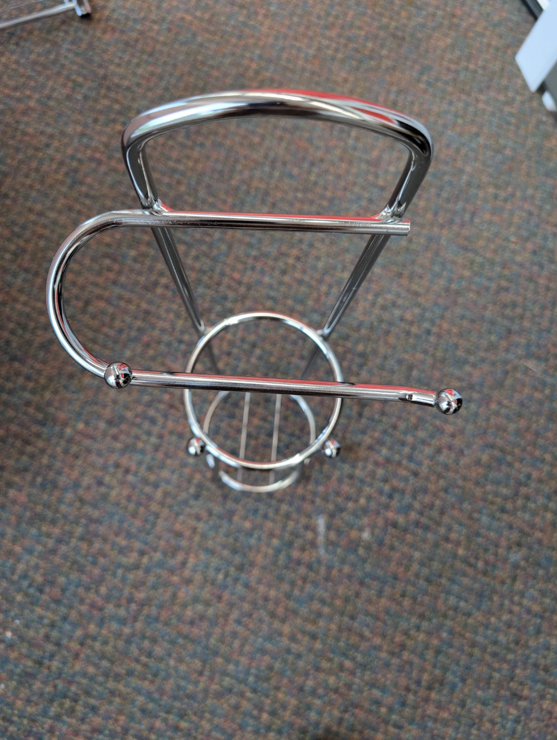 Chrome Toilet Paper Holder - photo 2