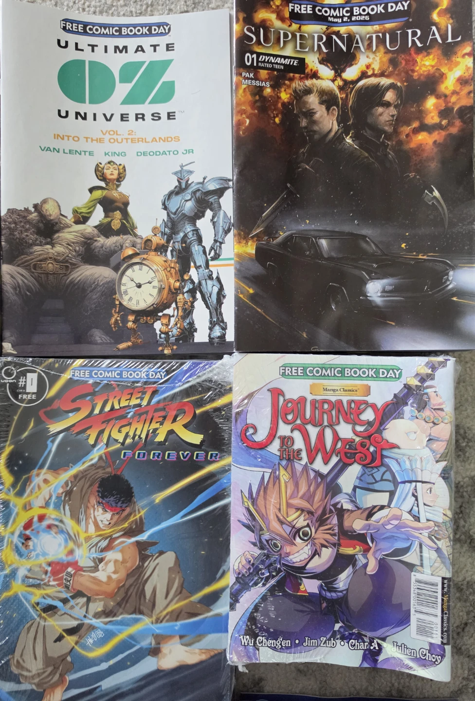 FCBD Supernatural Ultimate Oz Street Fighter Journey