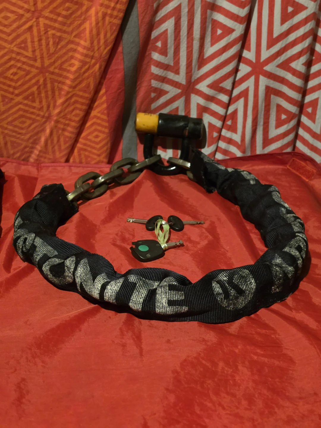 Kryptonite Heavy Duty Chain Lock with Keys - photo 2