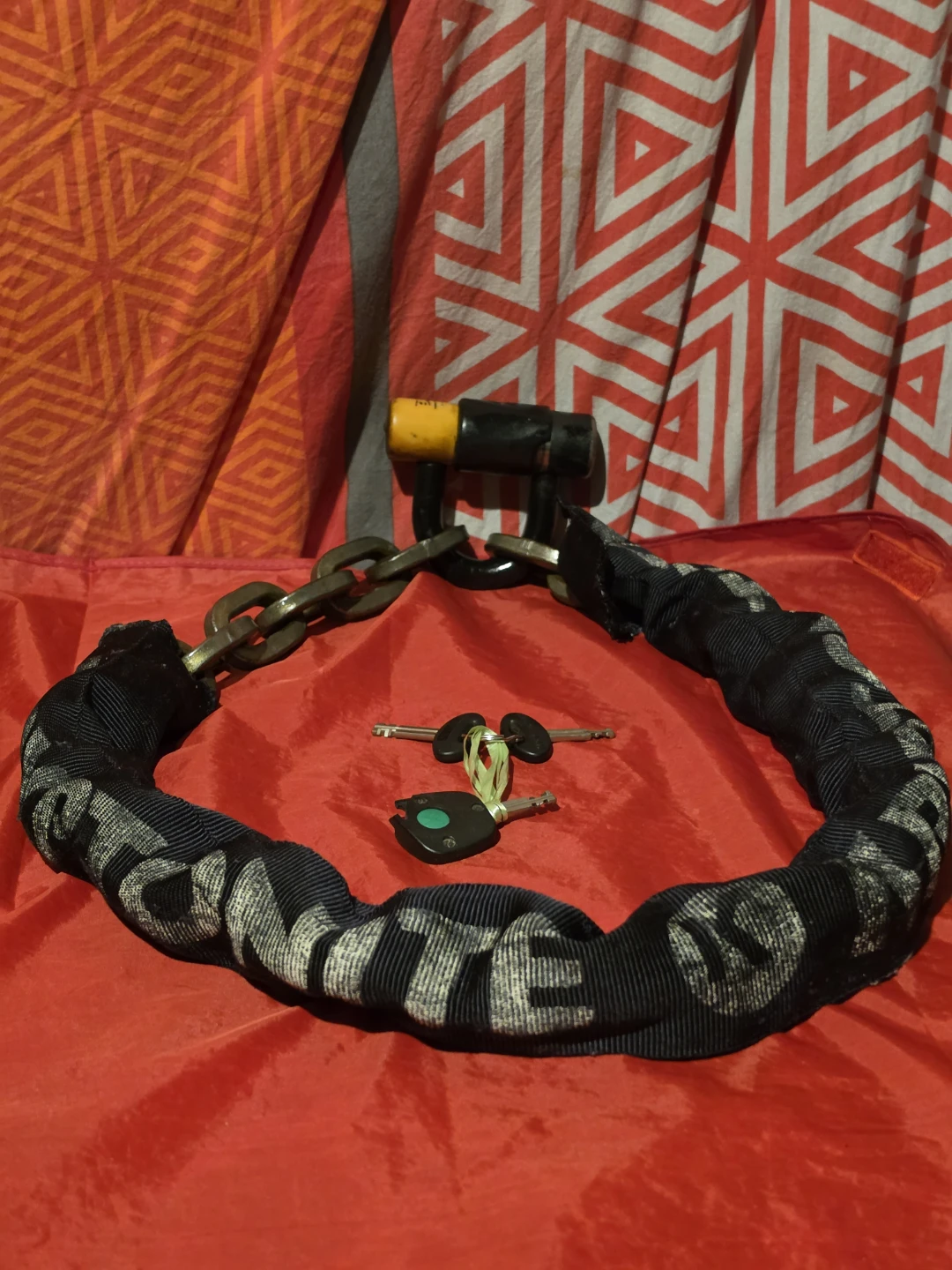 Kryptonite Heavy Duty Chain Lock with Keys - photo 3