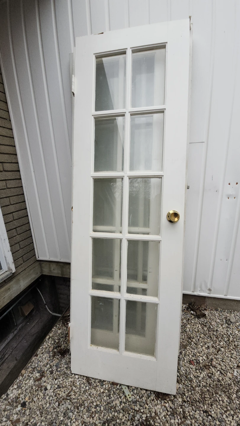 White French Doors