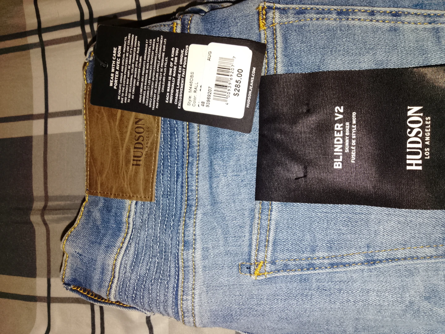 Hudson Blinder V2 Skinny Jeans - photo 2