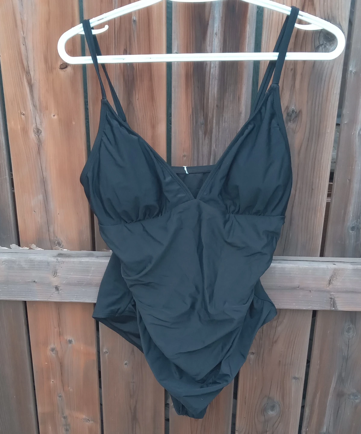 Black One-Piece Swimsuit